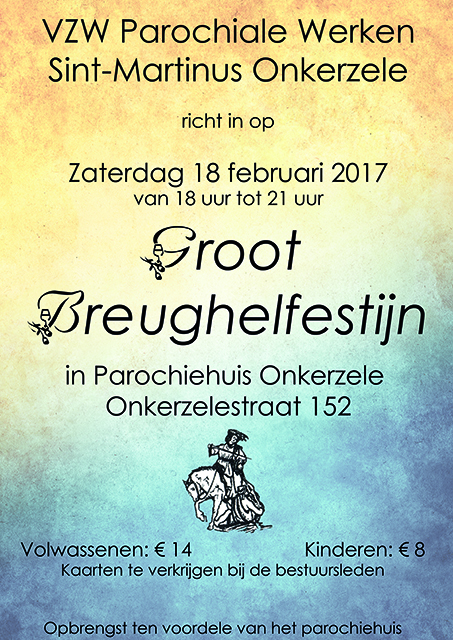 Brueghelfestijn op zaterdag 18 februari 2017